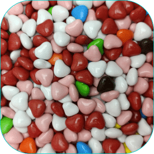 Corazones de Chocolate