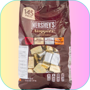 Chocolates Nuggests Hersheys